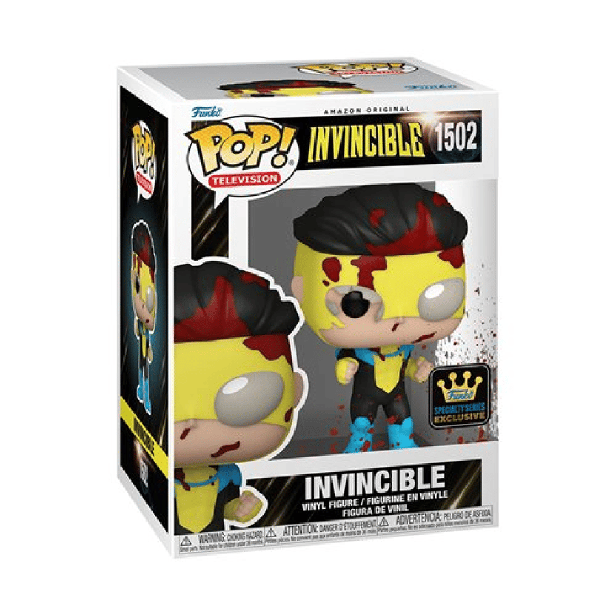 Invincible - Invincible with Broken Mask Bloody