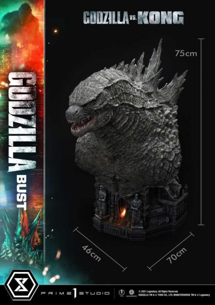 Godzilla vs. Kong - Godzilla Bust (Bonus Ver.)
