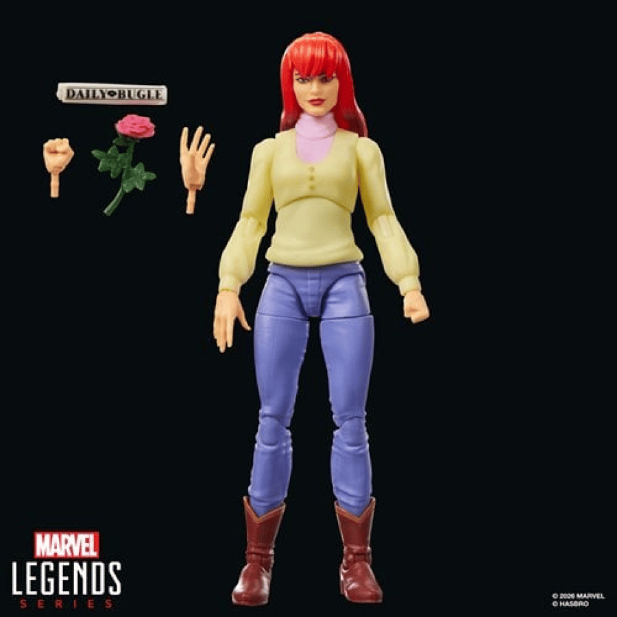 Spider-Man: The Animated Series Marvel Legends Mary Jane Watson Retro