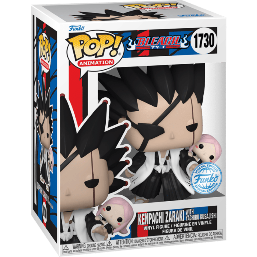 Bleach - Kenpachi Zaraki with Yachiru Kusajishi Pop! Vinyl Figure