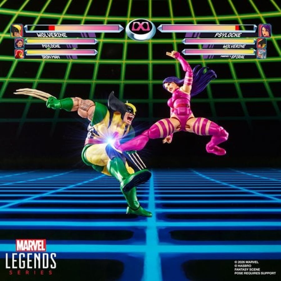 X-Men Marvel Legends Series Wolverine vs Psylocke