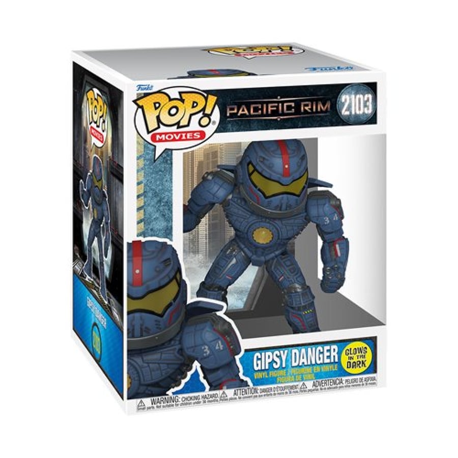 Pacific Rim - Gipsy Danger Glow-in-the-Dark Super 6-Inch