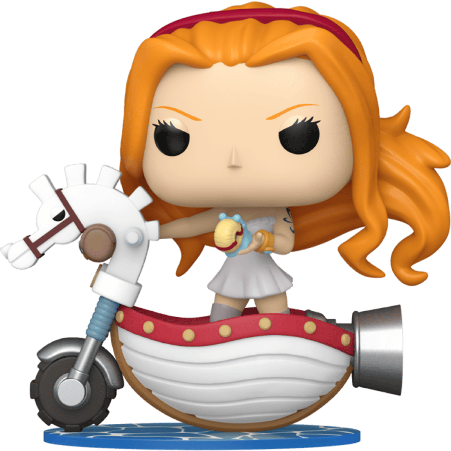 One Piece - Nami with White Hobby Horse Pop! Rides Vinyl Figure (2025 Wondrous Convention Exclusive)