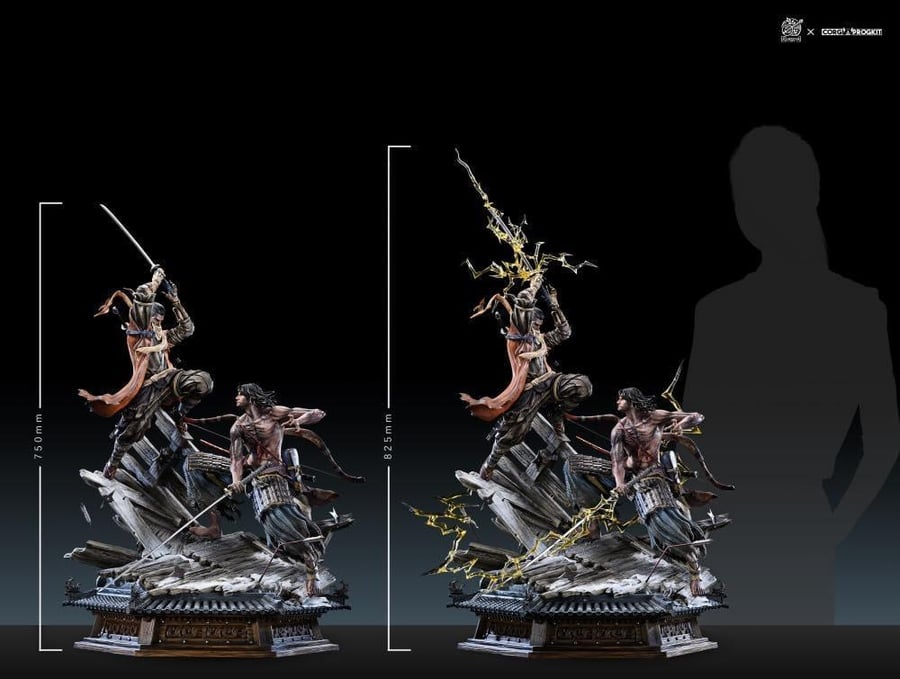 Sekiro - Sekiro vs Genichiro diorama