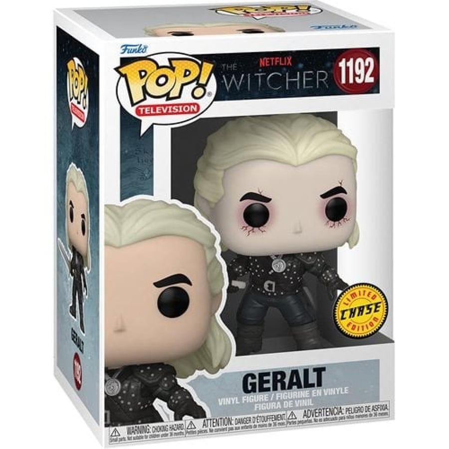 The Witcher Geralt Funko Pop! Vinyl Figure #1192 (Chase)