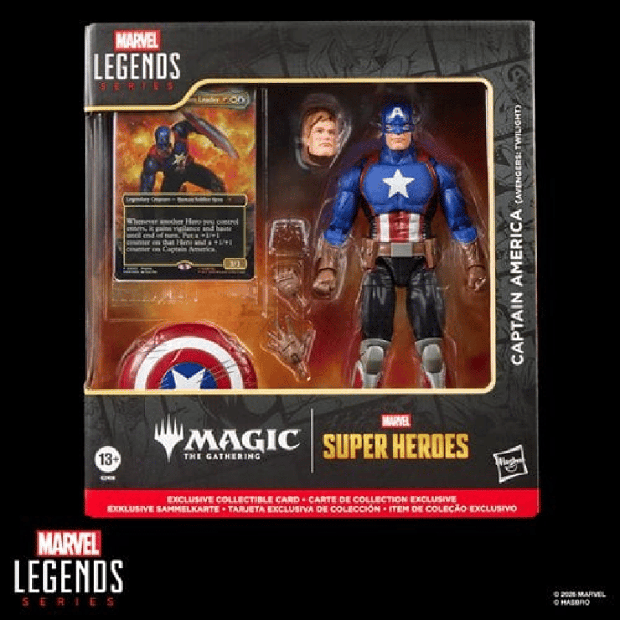 Marvel Super Heroes Magic: The Gathering Marvel Legends Series Captain America (Avengers: Twilight)