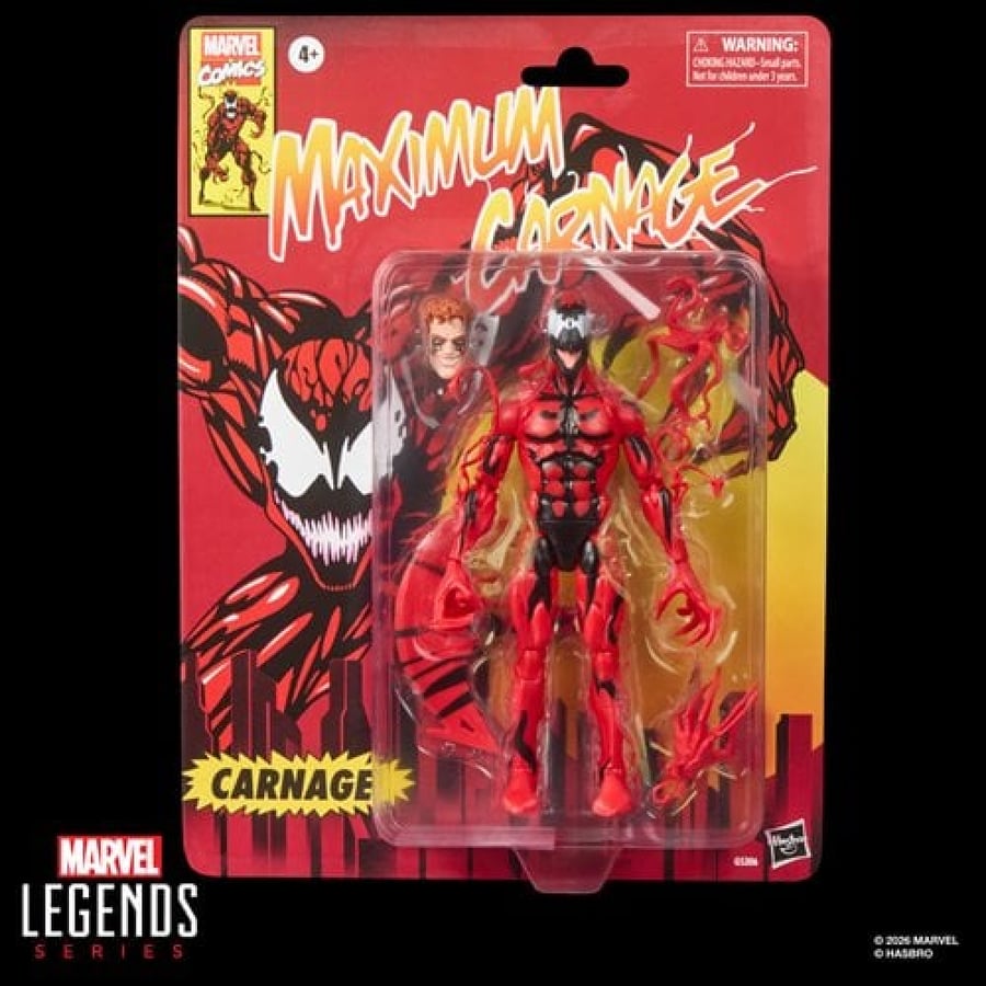 Spider-Man Maximum Carnage Marvel Legends Series Carnage Retro