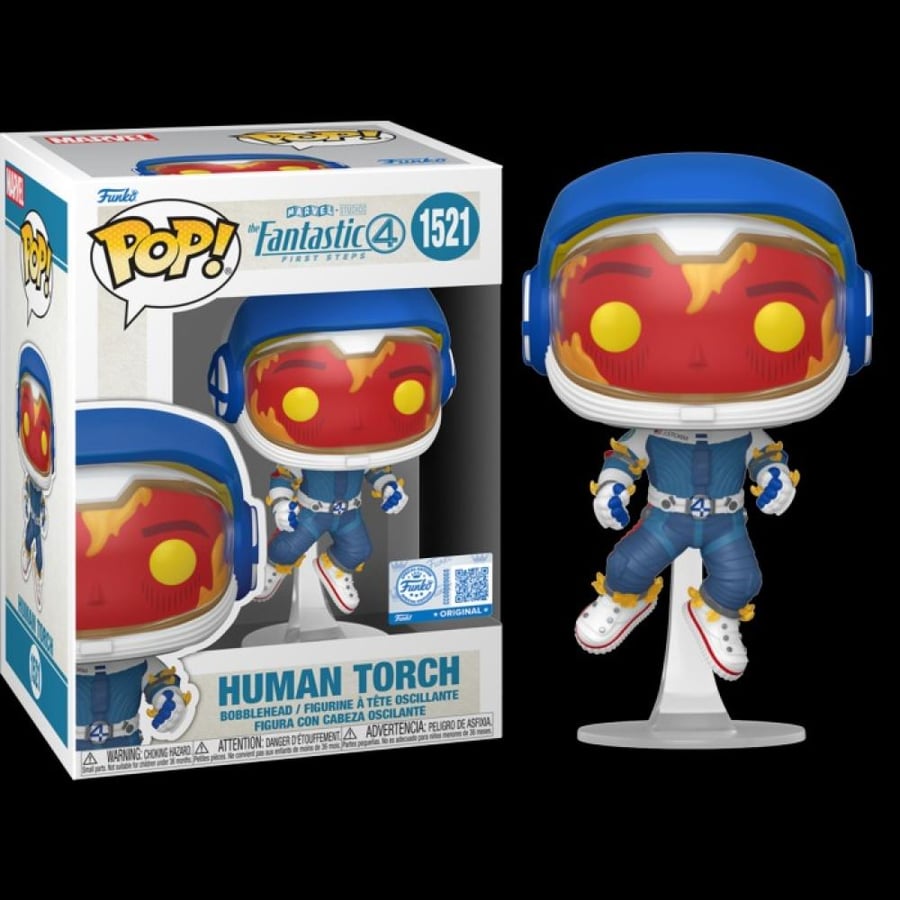 The Fantastic Four: First Steps (2025) - Human Torch in Space Suit