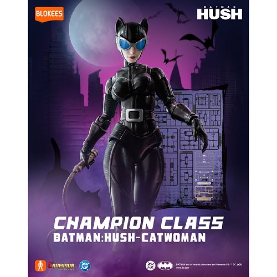 DC - Batman Hush Catwoman Champion Class 06 Model Kit
