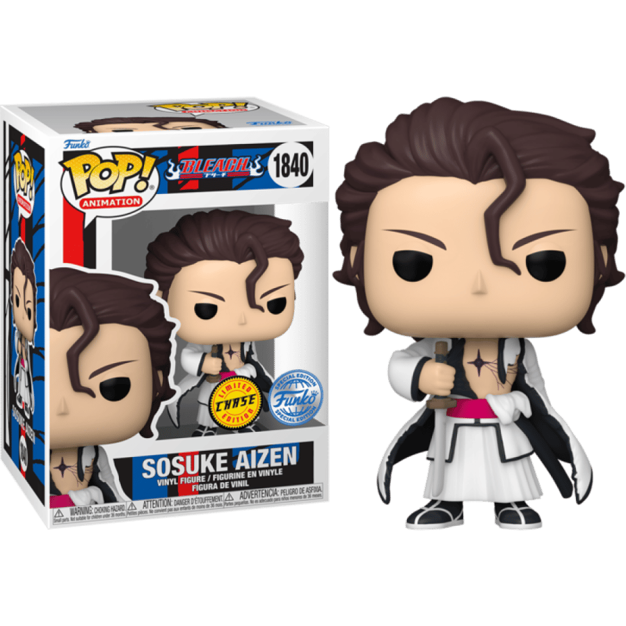 Bleach - Sosuke Aizen (No Glasses) Pop! Vinyl Figure (Chase)