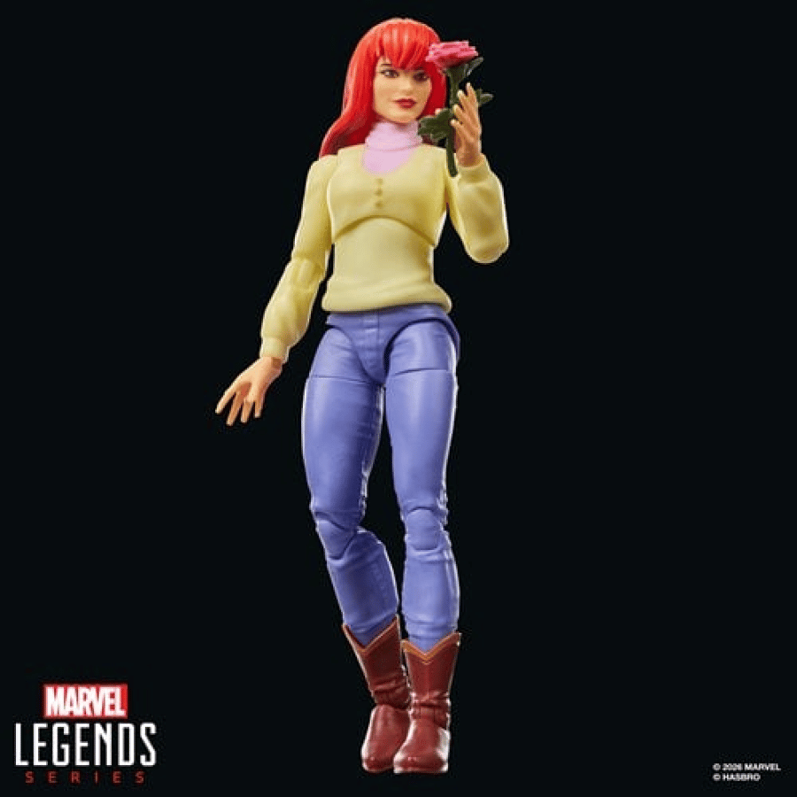 Spider-Man: The Animated Series Marvel Legends Mary Jane Watson Retro
