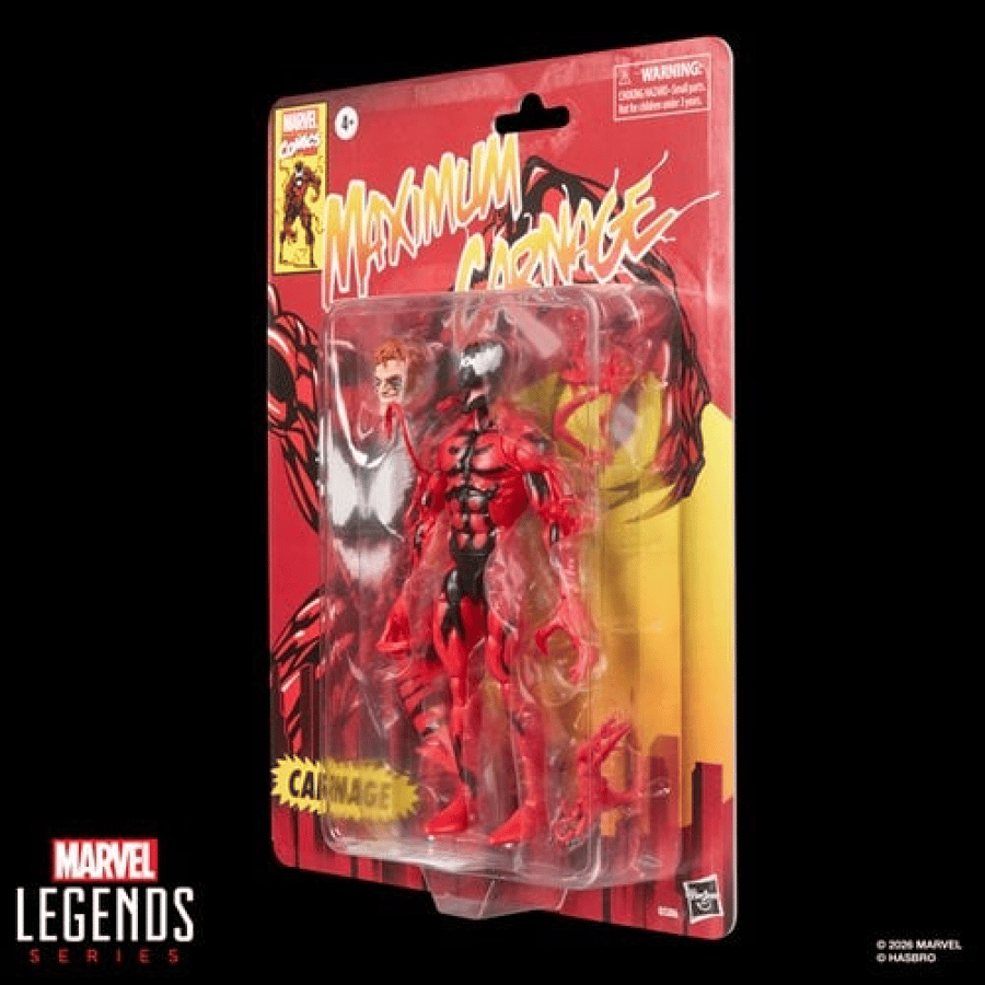 Spider-Man Maximum Carnage Marvel Legends Series Carnage Retro