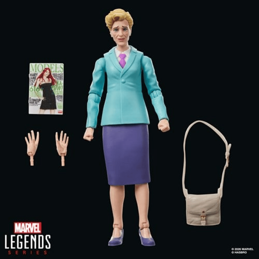 Spider-Man: The Animated Series Marvel Legends Aunt May Retro