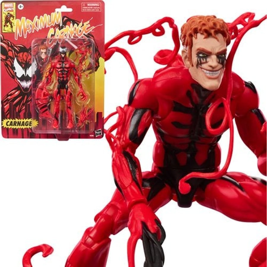 Spider-Man Maximum Carnage Marvel Legends Series Carnage Retro