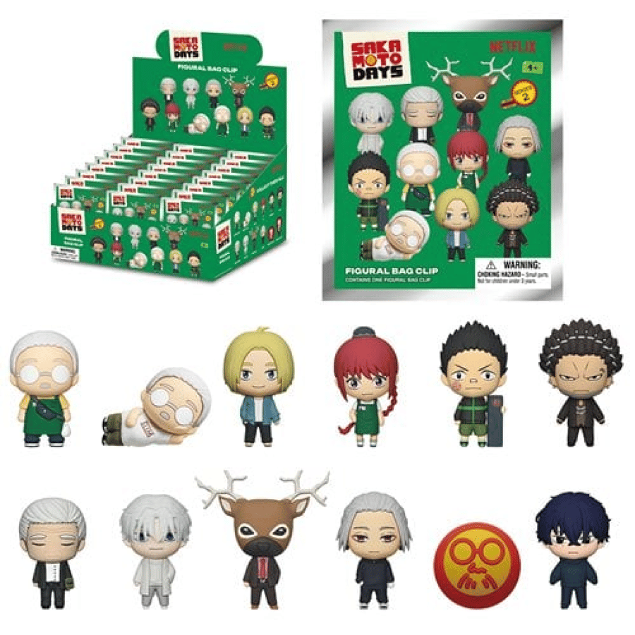 Sakamoto Days Series 2 - 3D Foam Bag Clip