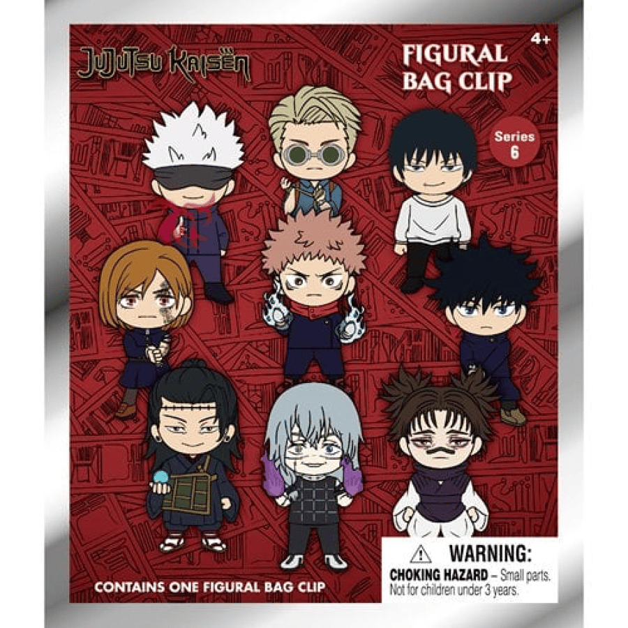 Jujutsu Kaisen Series 6 - 3D Foam Bag Clip