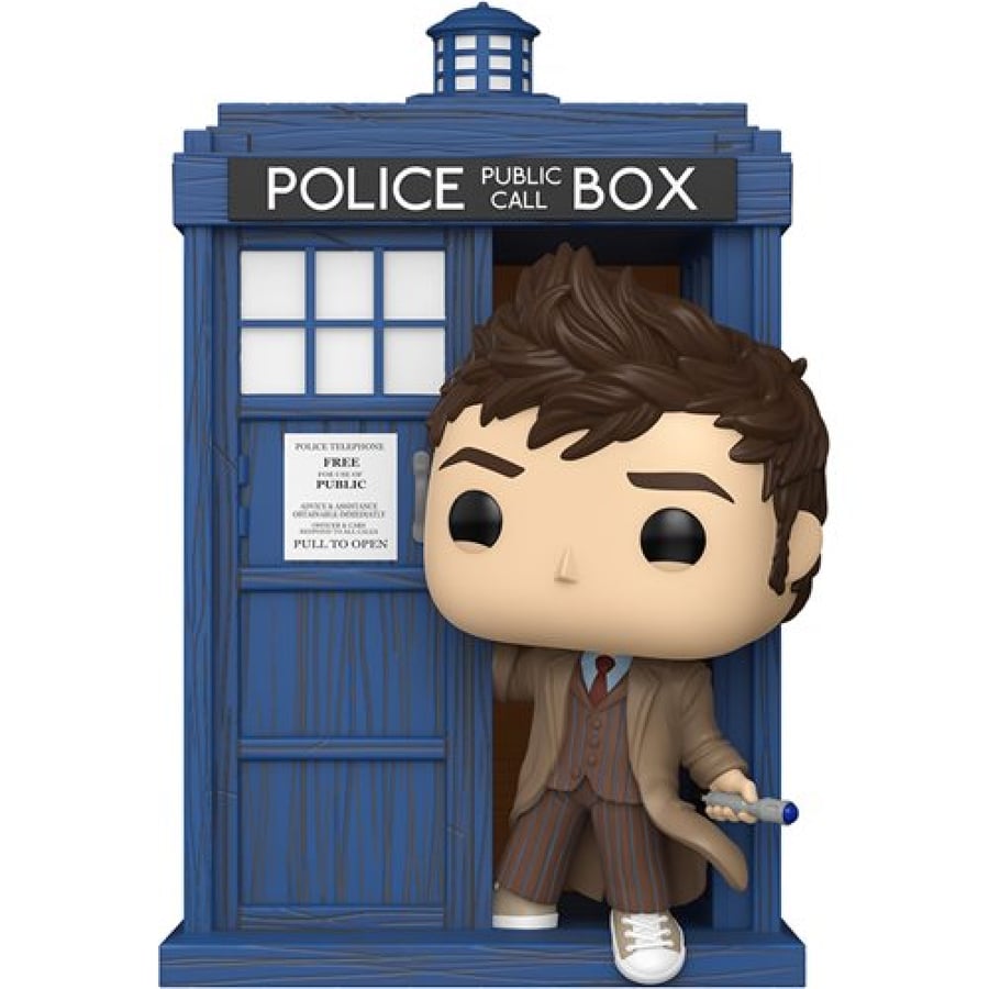 Doctor Who - TARDIS with Tenth Doctor Deluxe
