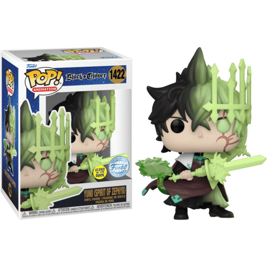 Black Clover - Yuno (Spirit of Zephyr) Glow-in-the-Dark