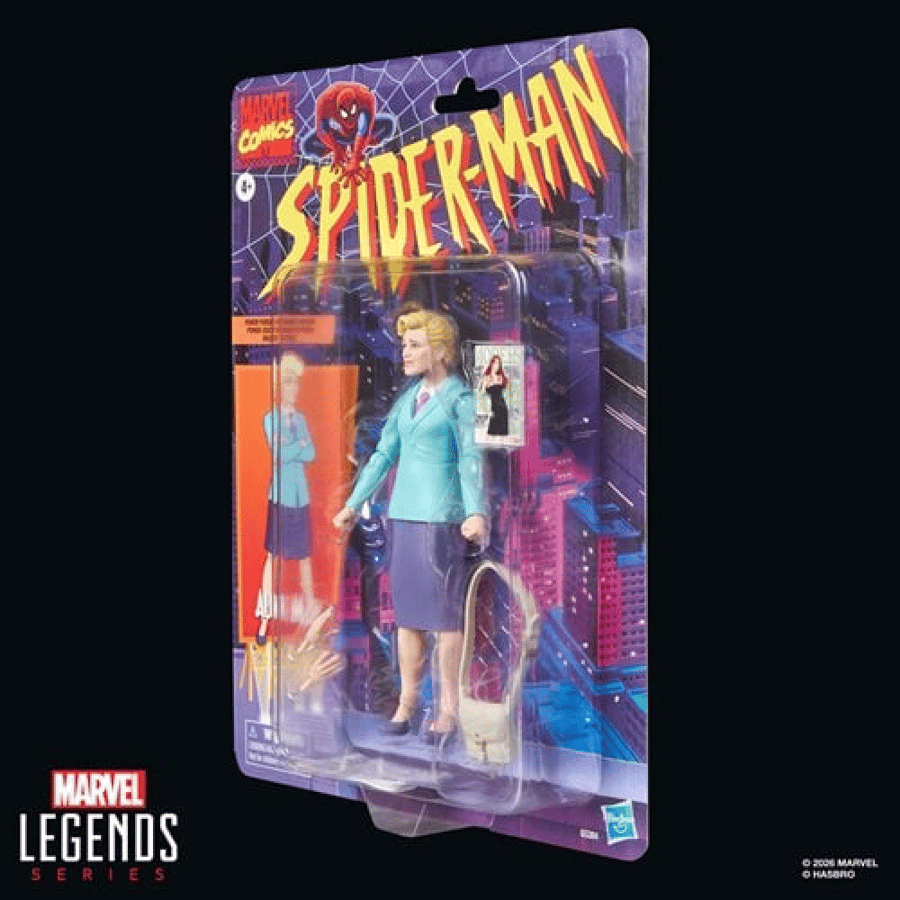 Spider-Man: The Animated Series Marvel Legends Aunt May Retro