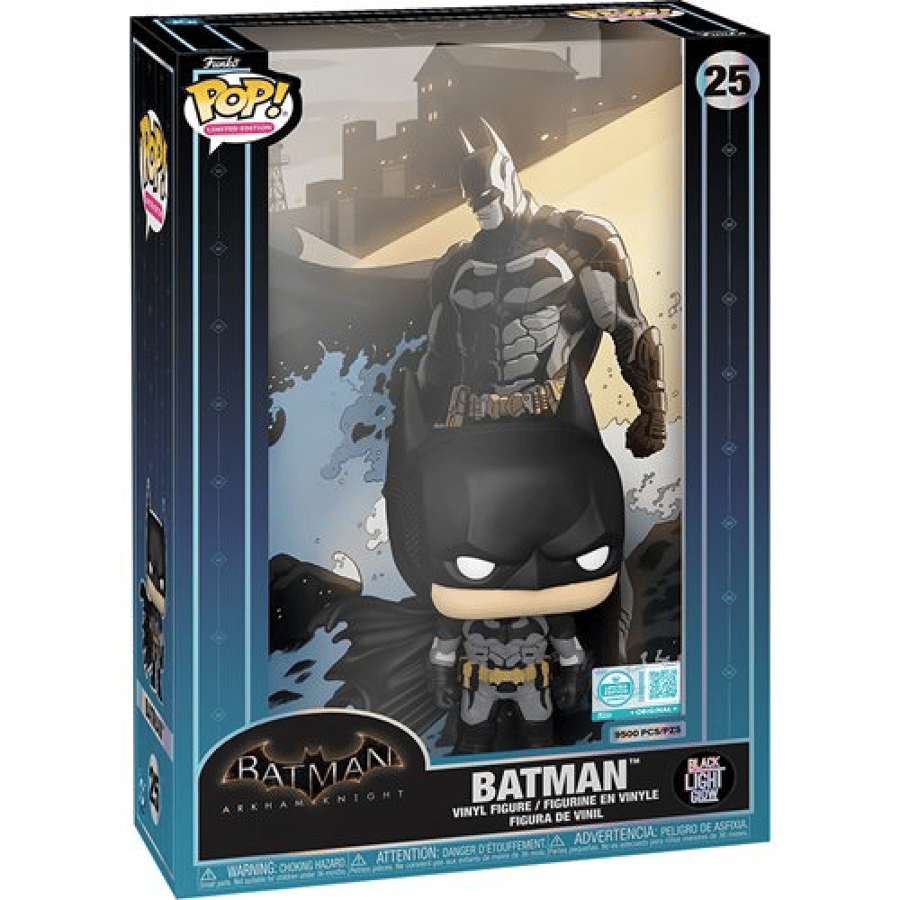 Batman Arkham UV Funko Pop! Comic Cover