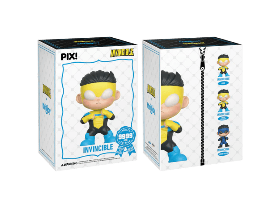 Invincible - Invincible with Fists Pix!