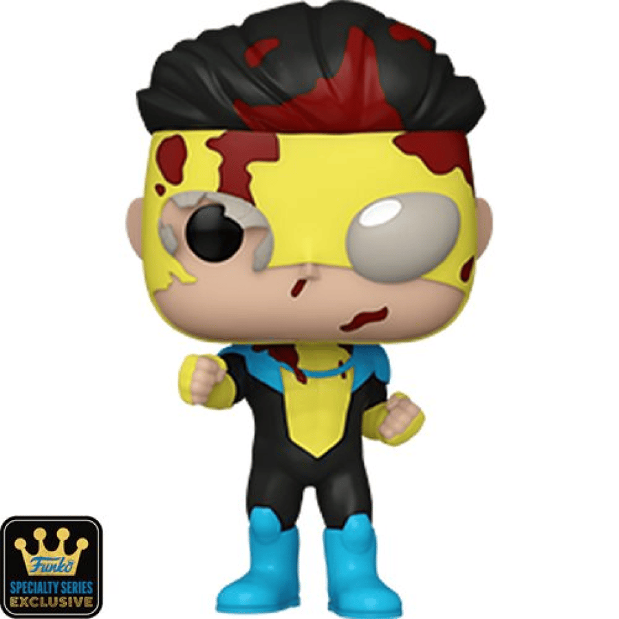 Invincible - Invincible with Broken Mask Bloody