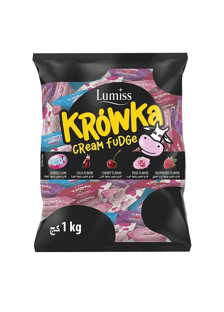 Lumis Milk Fudge Assorted (Bubblegum, Cola, Cherry, Rose, Raspberry)