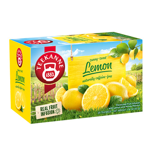 Teekanne Fruit infusion with lemon flavor