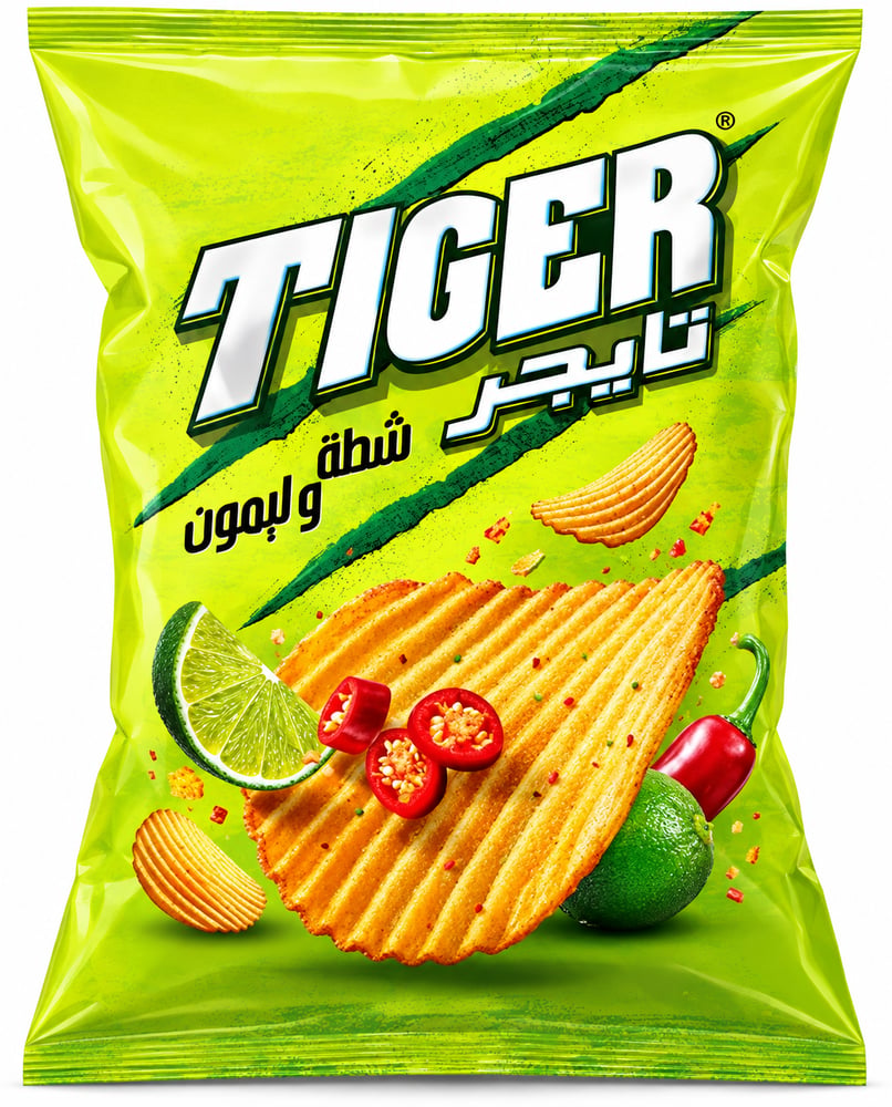 تايجر تشيلي ليمون 100 جرام