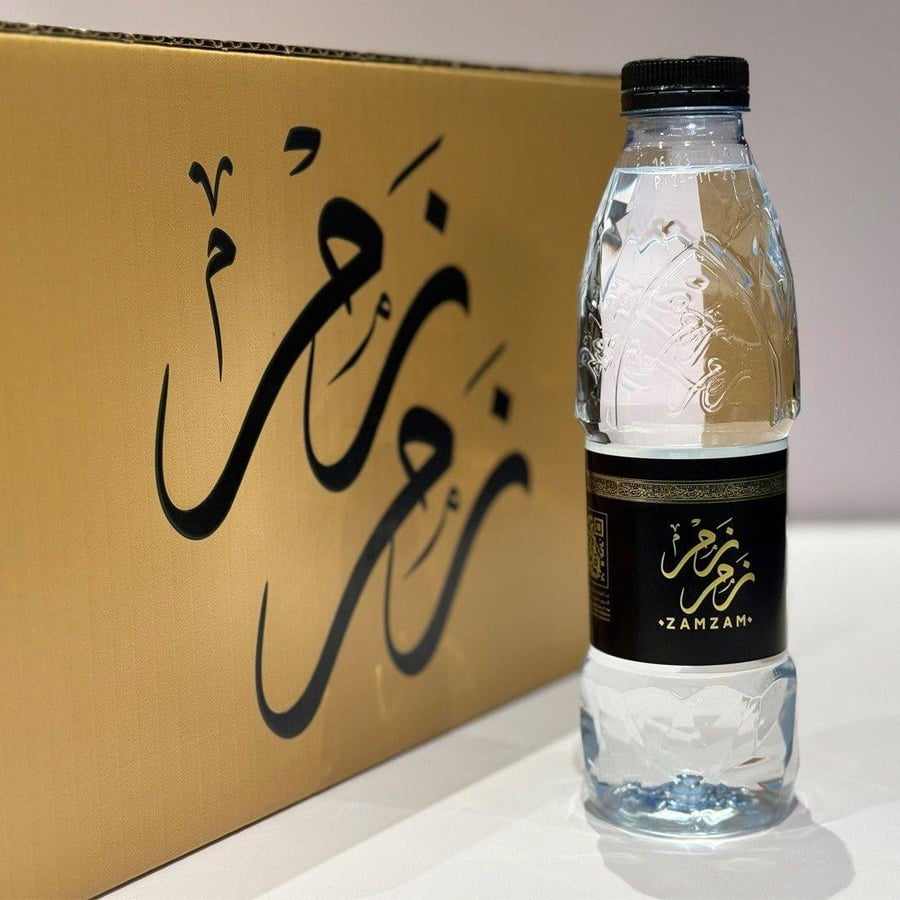 ماء زمزم – عبوات صغيرة (330 مل × 24 عبوة) – (5 كراتين)