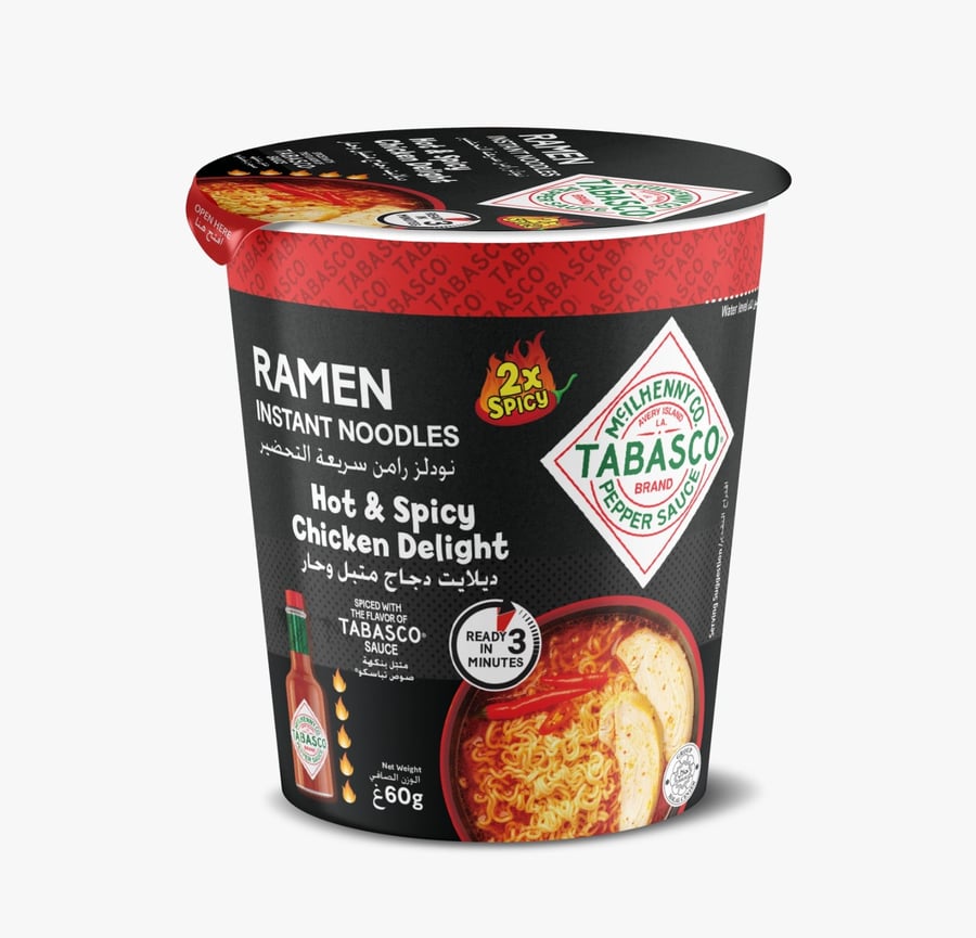 TABASCO® Ramen Instant Noodles Hot & Spicy Chicken Delight – 60g
