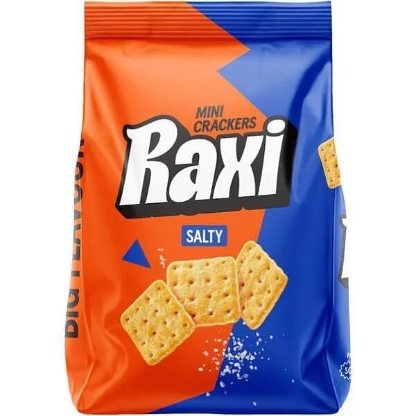 RAXI CRACKER MINI SALTY 100GM