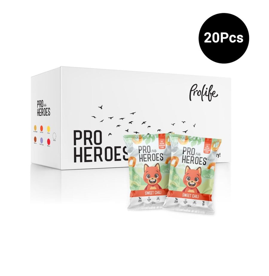 Pro Heroes Vitamins Sweet Chili Flavor 30G x 20