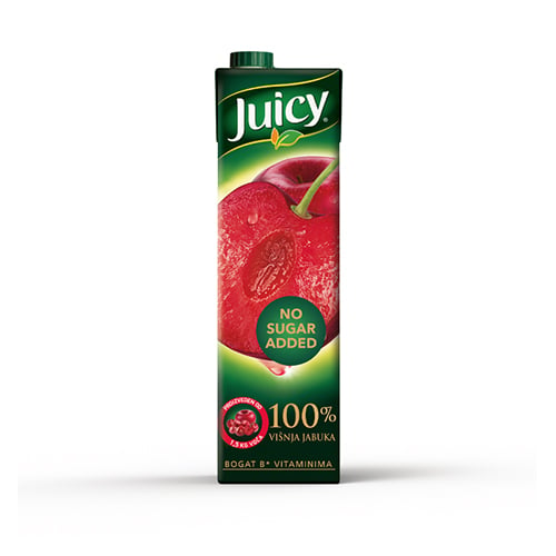 Juicy 100% S/Cherry-Apple 1L