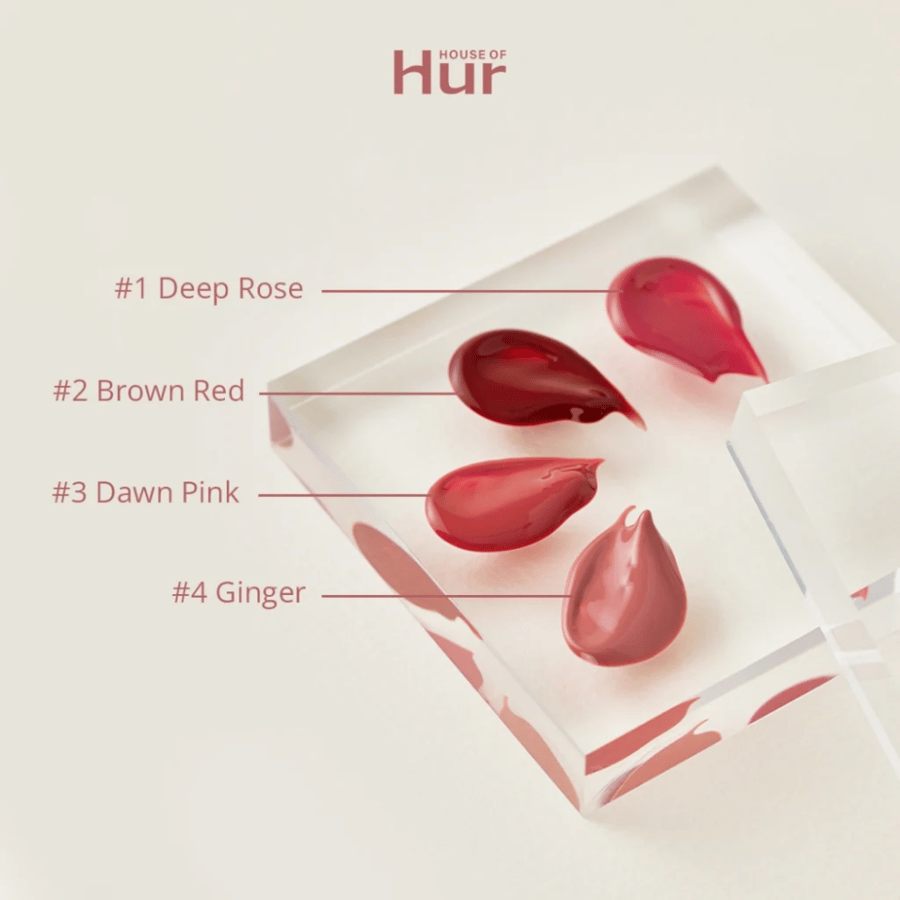 احمر الشفاه  من هاوس اوف هور House of hur Glow Ampoule Tint (4 Colors)