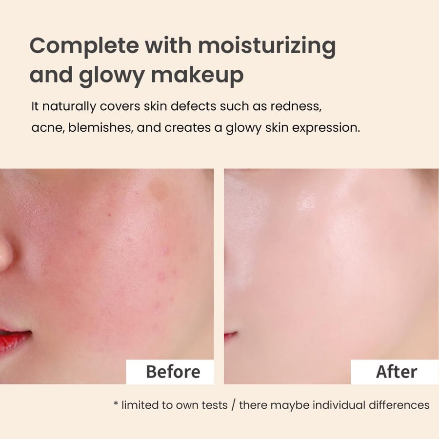 باودر بعامل حماية من الشمس من هيميش  Heimish *Renewal* Artless Perfect Cushion SPF50+ PA+++ (2 Colors)