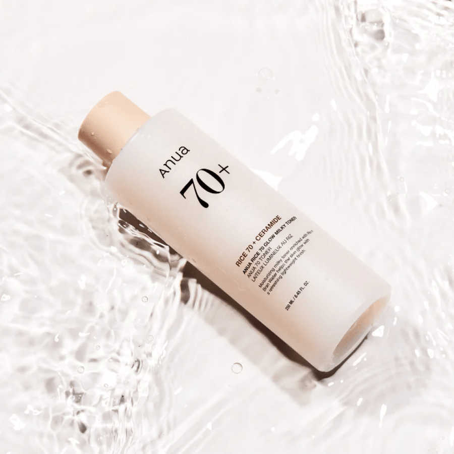 تونر النضارة بخلاصة الأرز من انوا Anua Rice 70 Glow Milky Toner 250ml