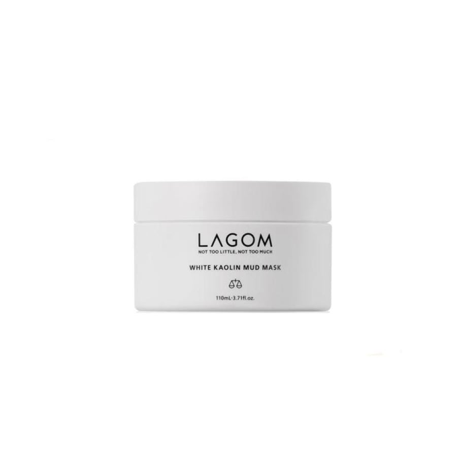 قناع طين الكاولين الأبيض من لاجوم  Lagom White Kaolin Mud Mask 110ml