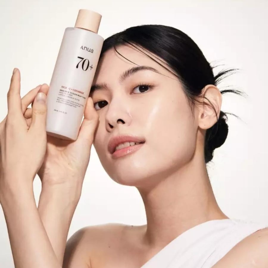 تونر النضارة بخلاصة الأرز من انوا Anua Rice 70 Glow Milky Toner 250ml