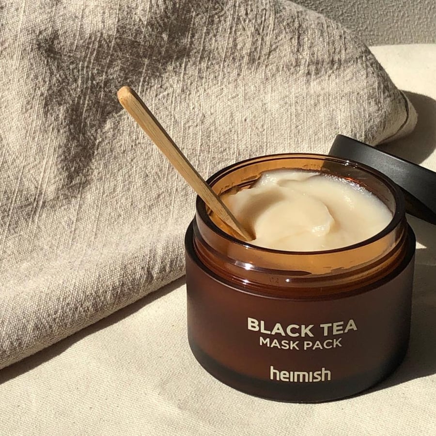 ماسك الشاي الأسود من هيميش Heimish *TIMEDEAL* Black Tea Mask Pack 110ml