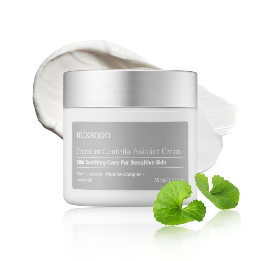 كريم كينتيللا اسياتيكا الفاخر من ميكسون  MIXSOON Premium Centella Asiatica Cream 50ml
