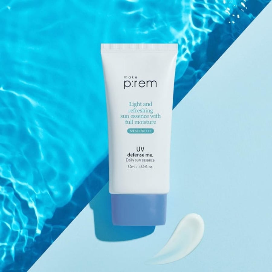 ايسنس الحماية من الشمس من ميك بريم   make p:rem UV Defense Me Daily Sun Essence 50ml