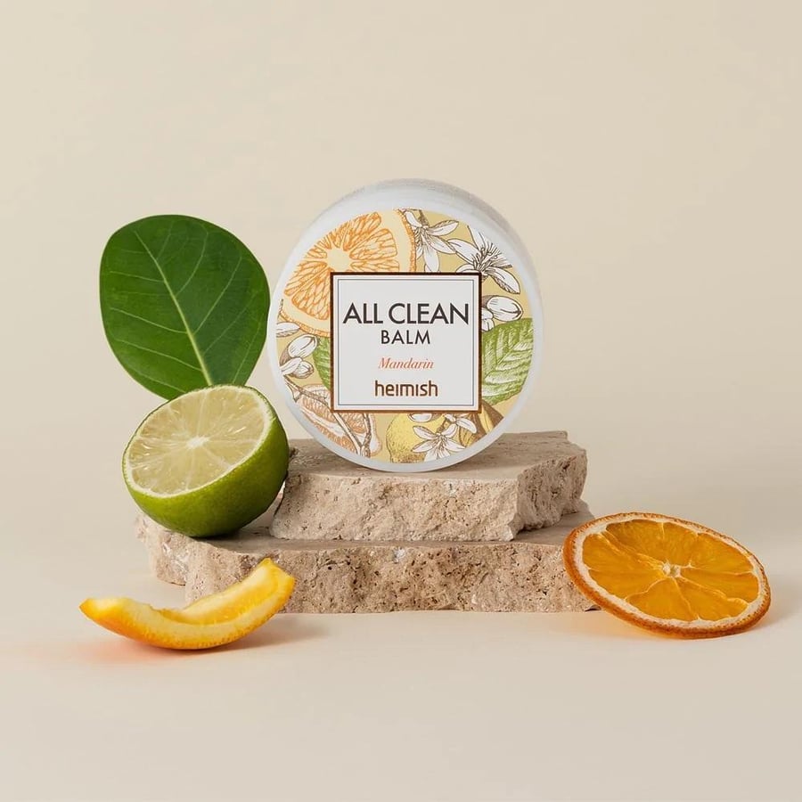 بلسم تنظيف البشرة الزيتي  برائحة الماندرين من هيميش  Heimish All Clean Balm Mandarin 120ml