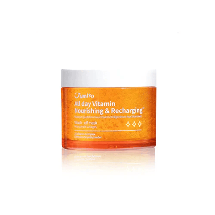 قناع البشرة المغذي المجدد بالفيتامينات من جوميسو Jumiso All day Vitamin Nourishing & Recharging Wash-Off Mask 100 ml