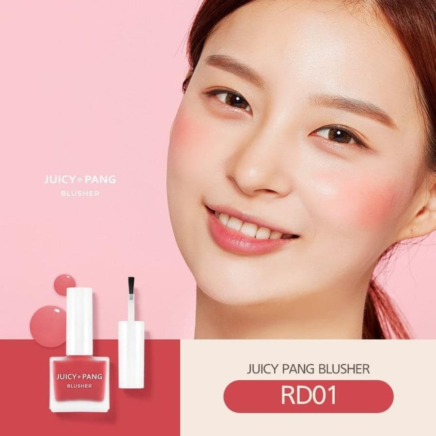 بلشر الخدود جوسي بانج بسبعة ألوان مختلفة من ايبيو  A’pieu Juicy-Pang Water Blusher (7 Colors)