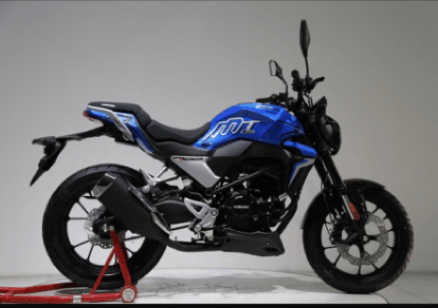 دراجة دباب مهدي جيكسر GXR motorcycle لون ازرق