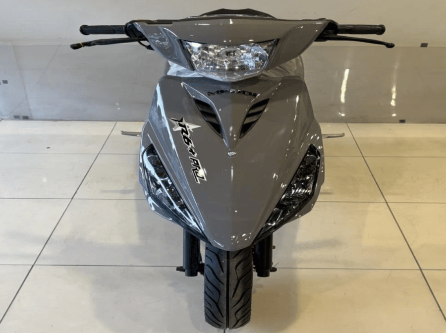 دراجة دباب مهدي ار سكس اللون رمادي 150CC- R6 motorcycle