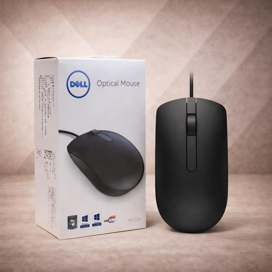 ماوس Dell Optical Mouse سلكي (MS116)