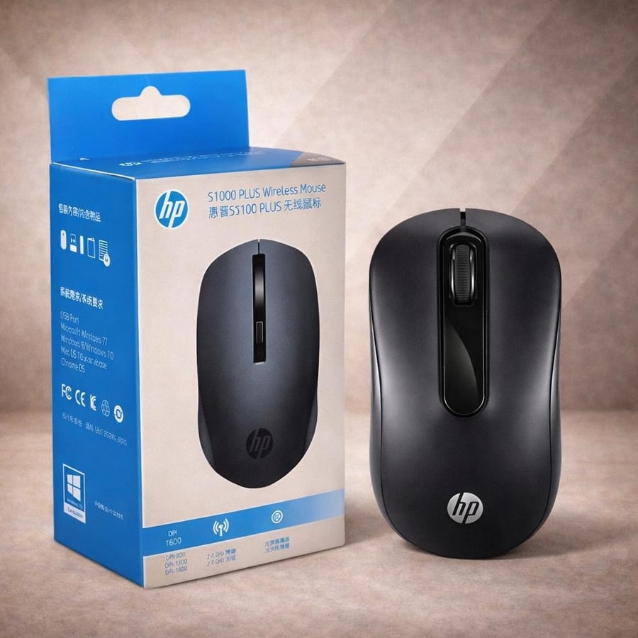 ماوس HP S1000 Plus لاسلكي