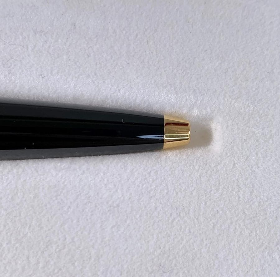 Cartier Diabolo Ballpoint | قلم كارتييه ديابولو – مطلي بالذهب – موثق 2007